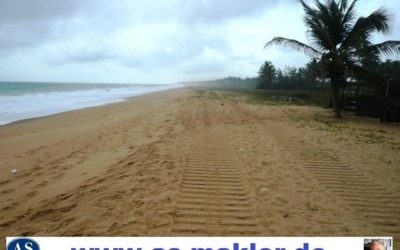 Benin (Cotonou)., ca. 4.500 qm Grundstück direkt am Meer mit Strandnutzung!